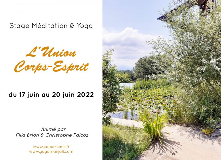 Stage Méditation & Yoga « l’Union Corps-Esprit »